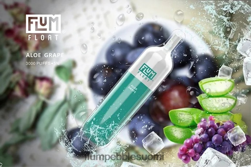 FLUM FLOAT 3000 hengitystä aloe rypäle RZ0BL2 | FLUM PEBBLE HELSINKI