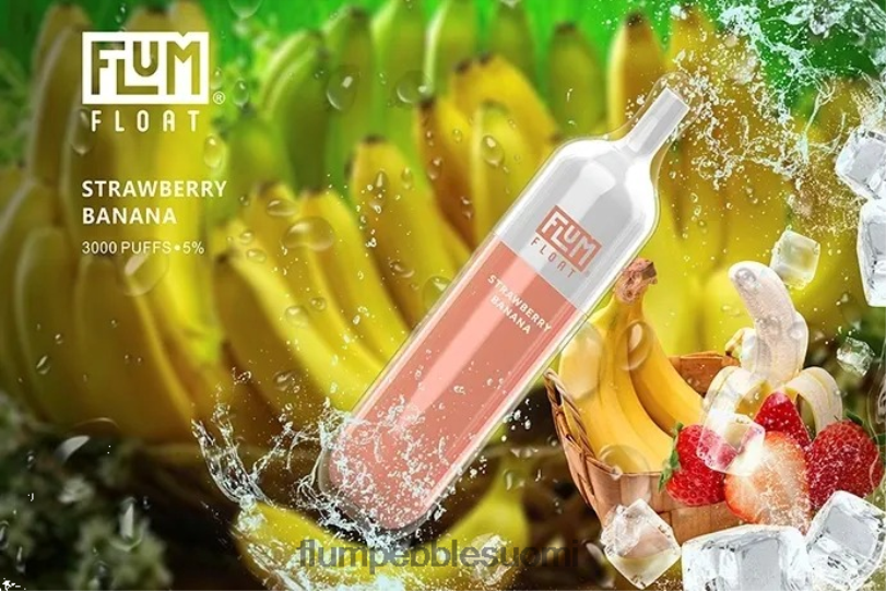 FLUM FLOAT 3000 hengitystä mansikka banaani RZ0BL71 | FLUM PEBBLE SUOMI