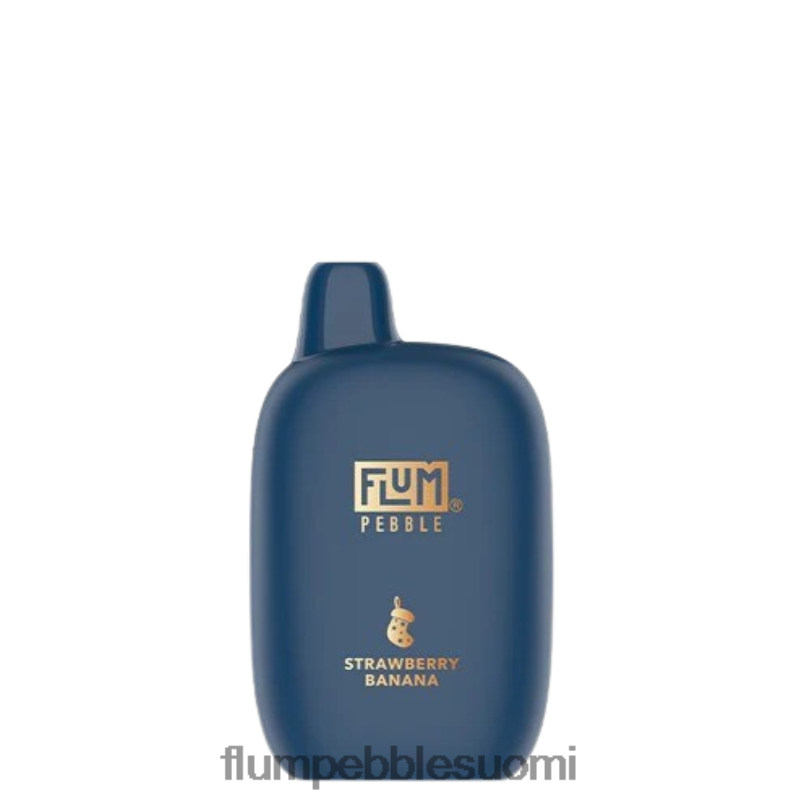 FLUM PEBBLES 6000 puffaa (joulupainos) mansikka banaani RZ0BL46 | FLUM PEBBLE EUROPE