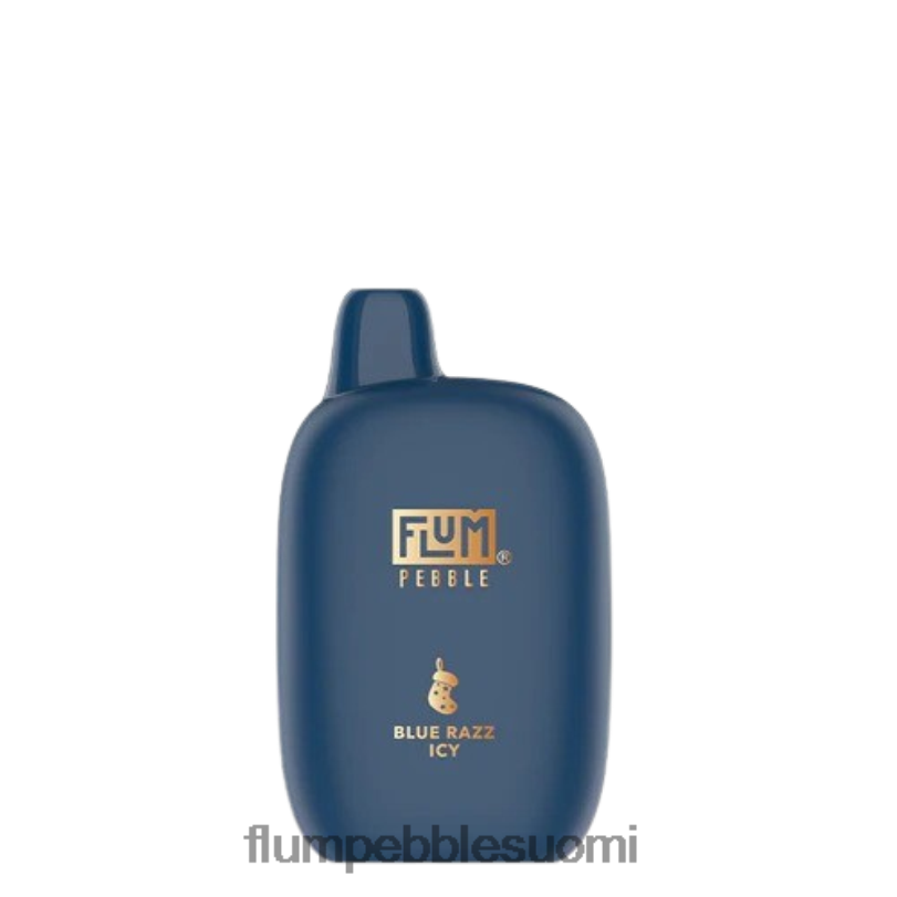 FLUM PEBBLES 6000 puffaa (joulupainos) sininen razz jäinen RZ0BL32 | FLUM PEBBLE HELSINKI