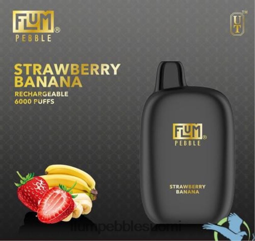 FLUM PEBBLES 6000 suihketta mansikka banaani RZ0BL70 | FLUM PEBBLE VAPE WHOLESALE