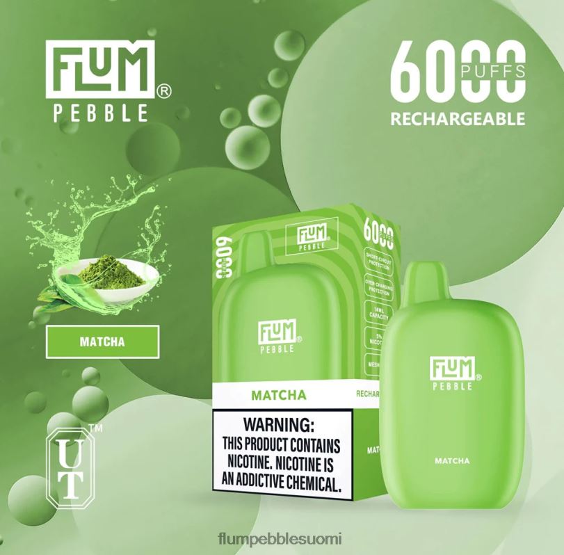 FLUM PEBBLES 6000 suihketta matcha RZ0BL54 | FLUM PEBBLE VAPE NEAR ME