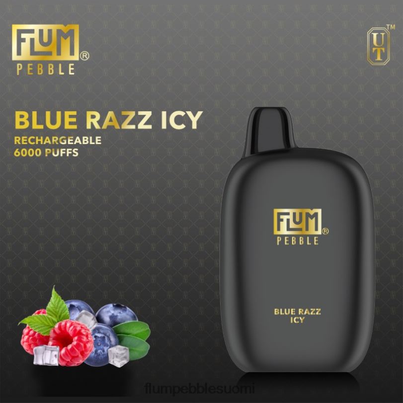 FLUM PEBBLES 6000 suihketta sininen razz jäinen RZ0BL14 | FLUM PEBBLE VAPE NEAR ME