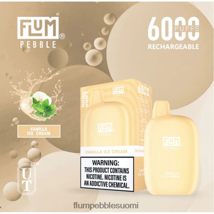 FLUM PEBBLES 6000 suihketta vaniljajäätelö RZ0BL84 | FLUM PEBBLE VAPE NEAR ME